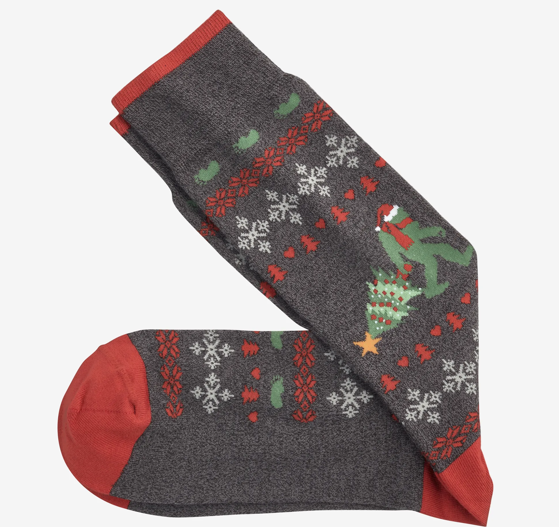 Pima Cotton Holiday-Themed Socks