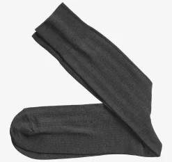 Pima Cotton Ribbed Socks