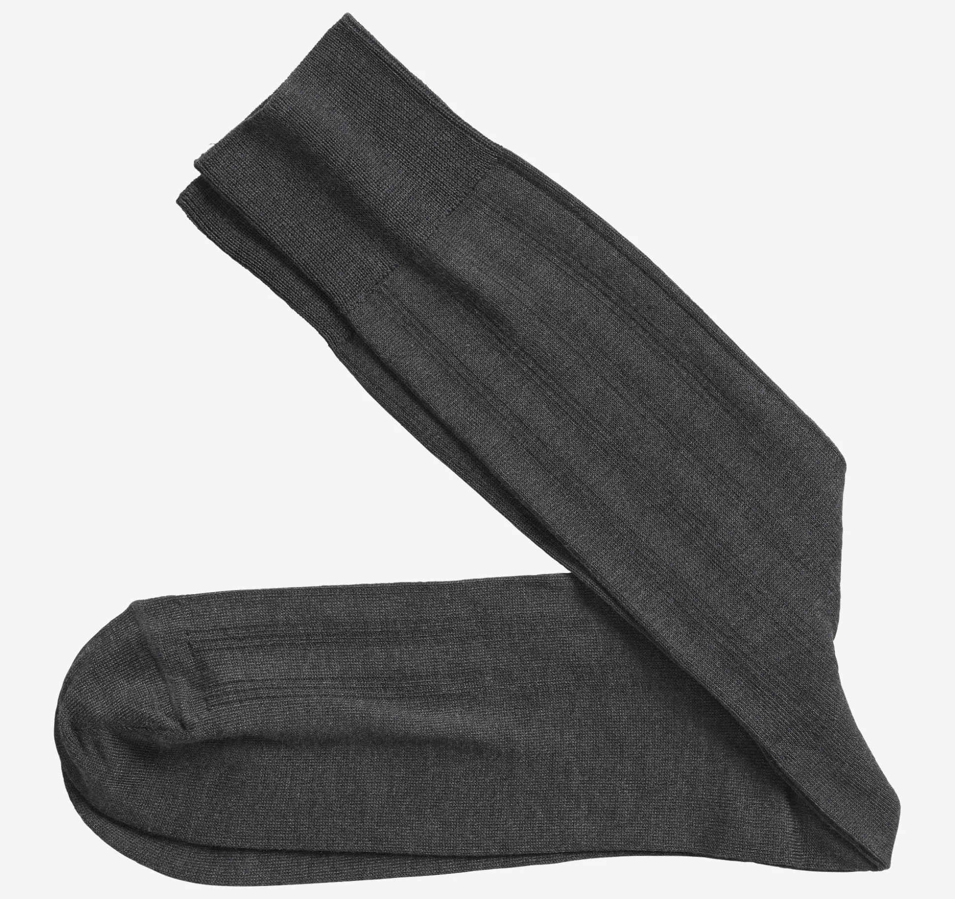 Pima Cotton Ribbed Socks