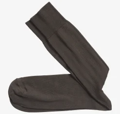 Pima Cotton Ribbed Socks