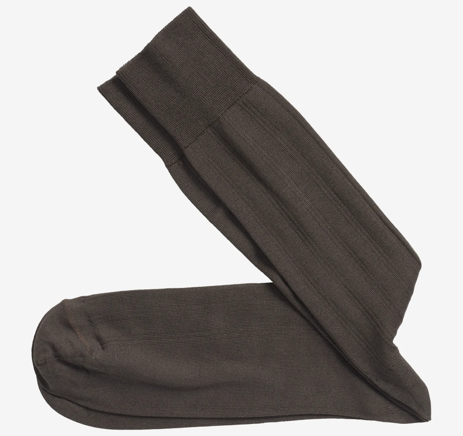Pima Cotton Ribbed Socks