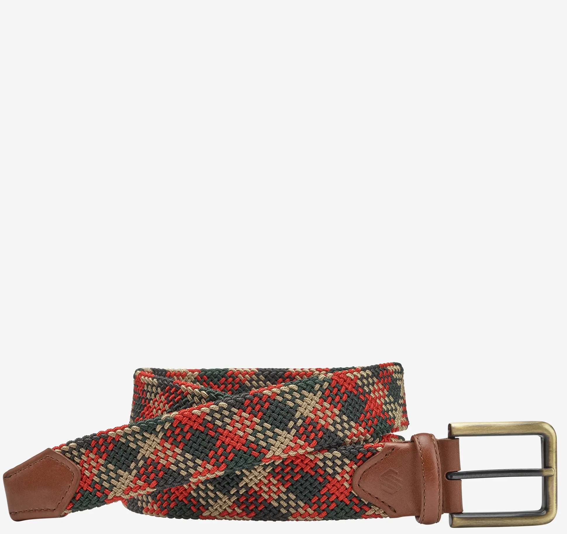 Plaid Woven Belt