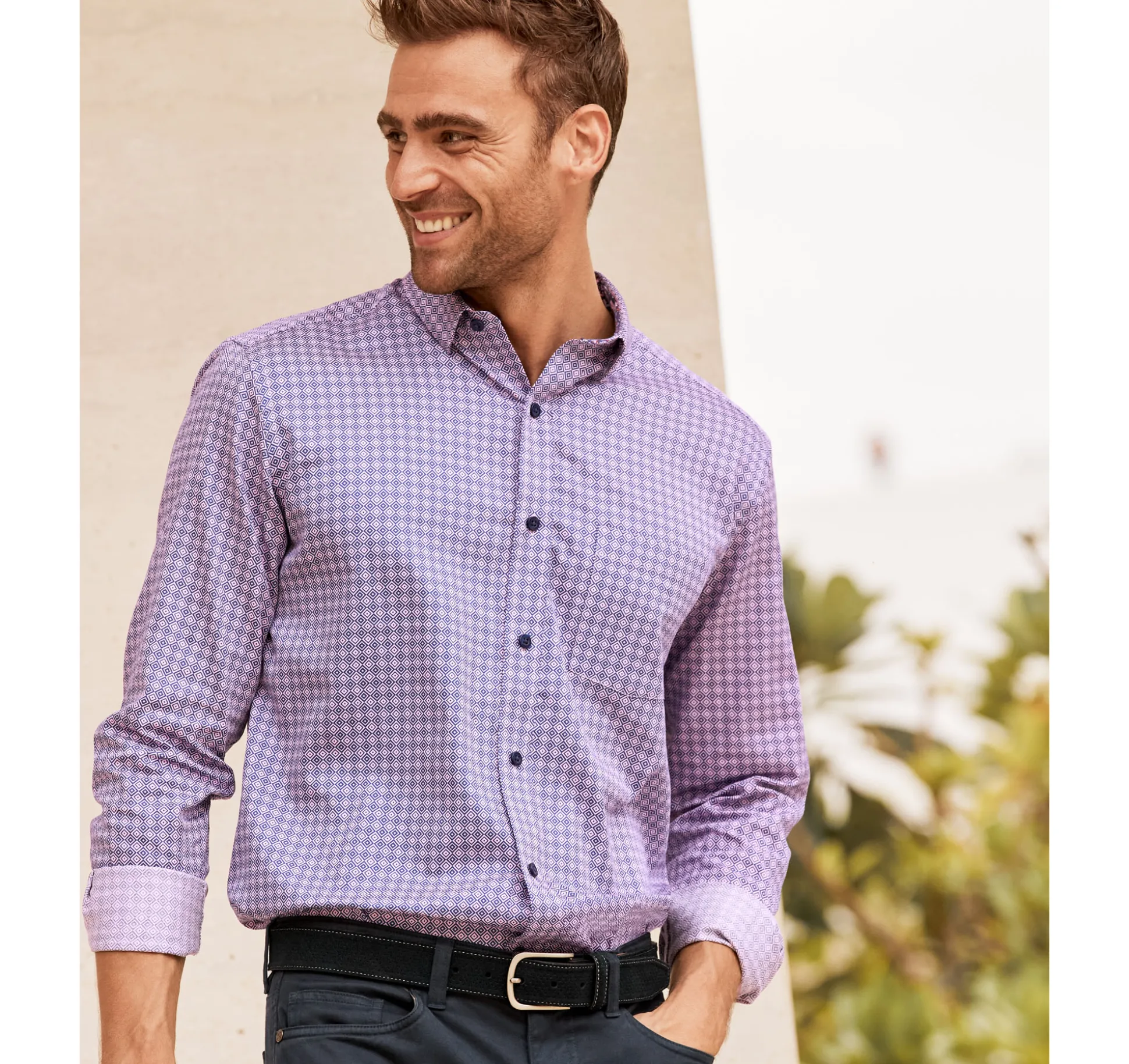 Printed Cotton Shirt