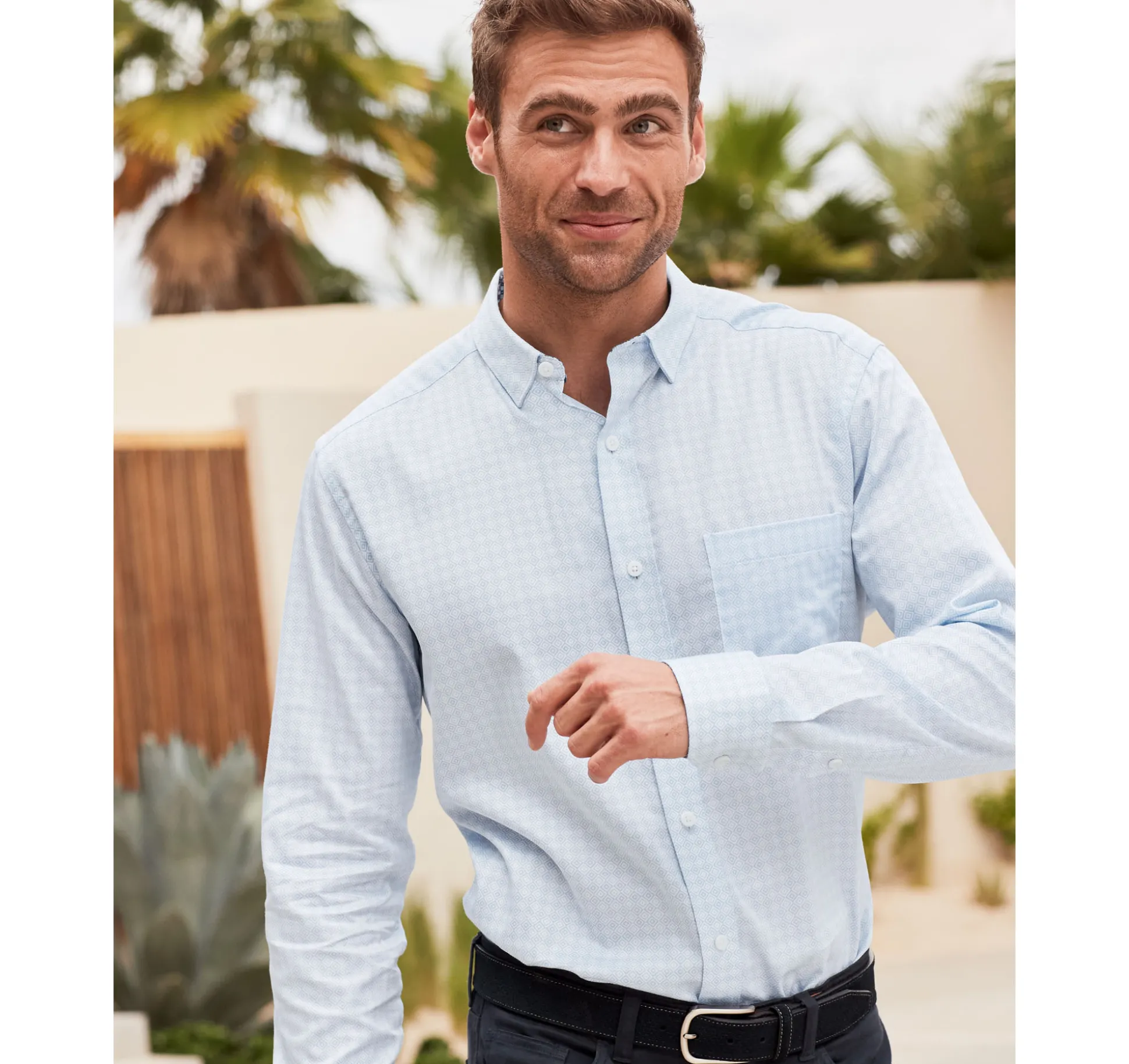 Printed Cotton Shirt