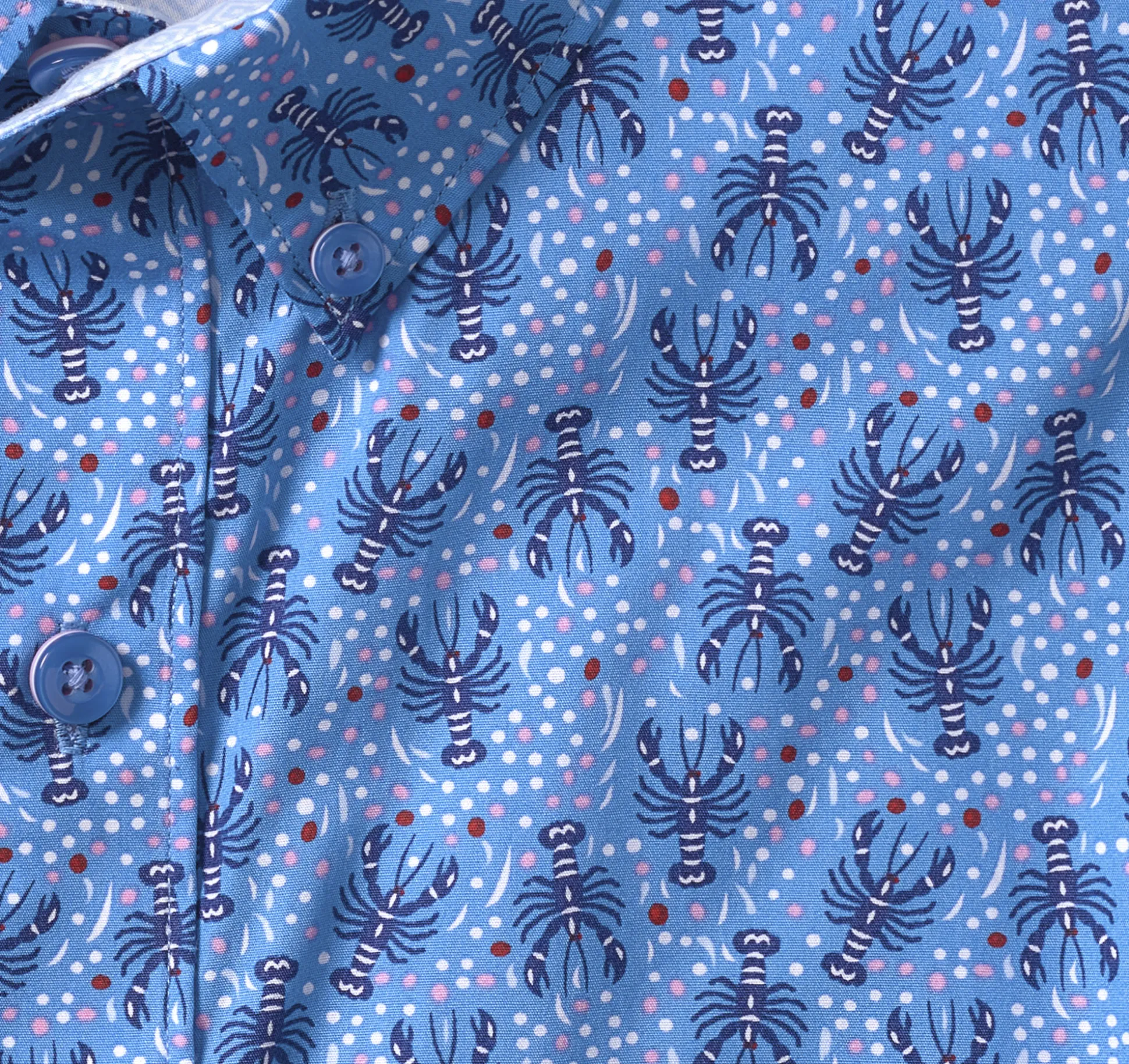 Printed Cotton Short-Sleeve Shirt