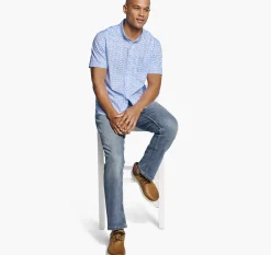 Printed Cotton Short-Sleeve Shirt