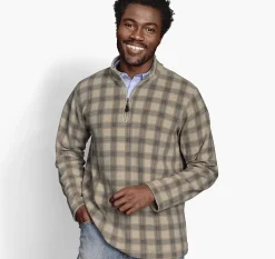 Printed Fleece Quarter-Zip