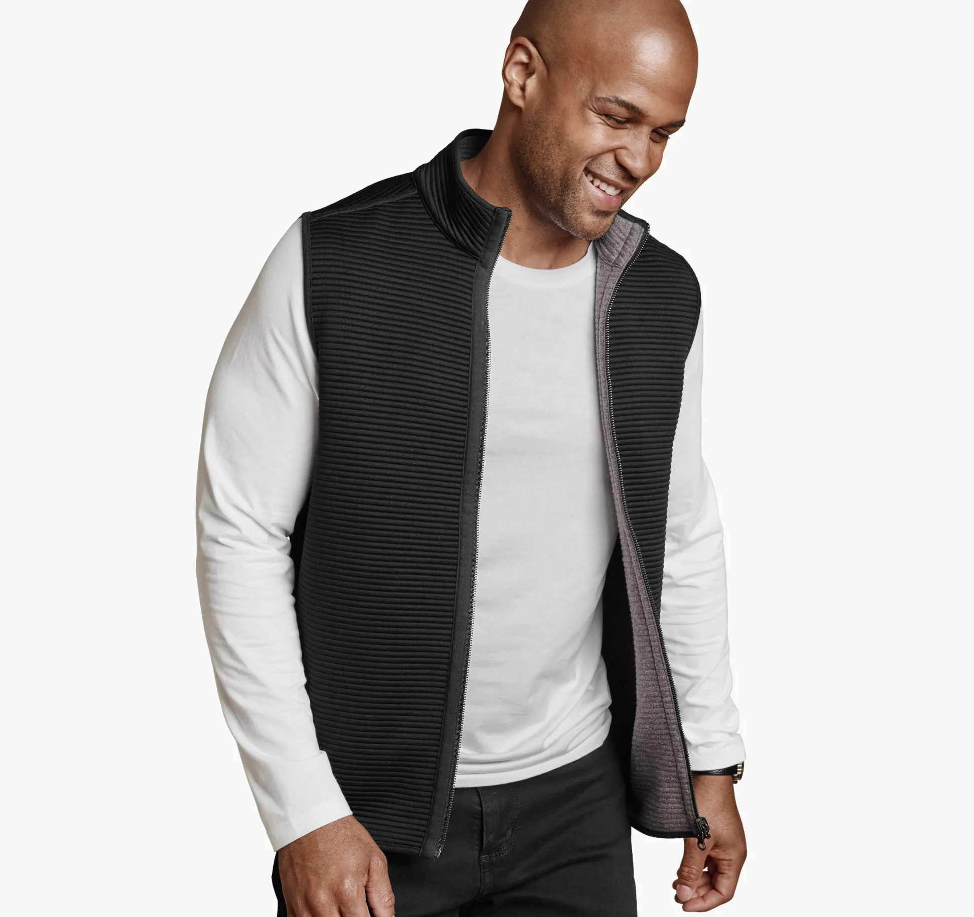 Reversible Channel Quilted Vest