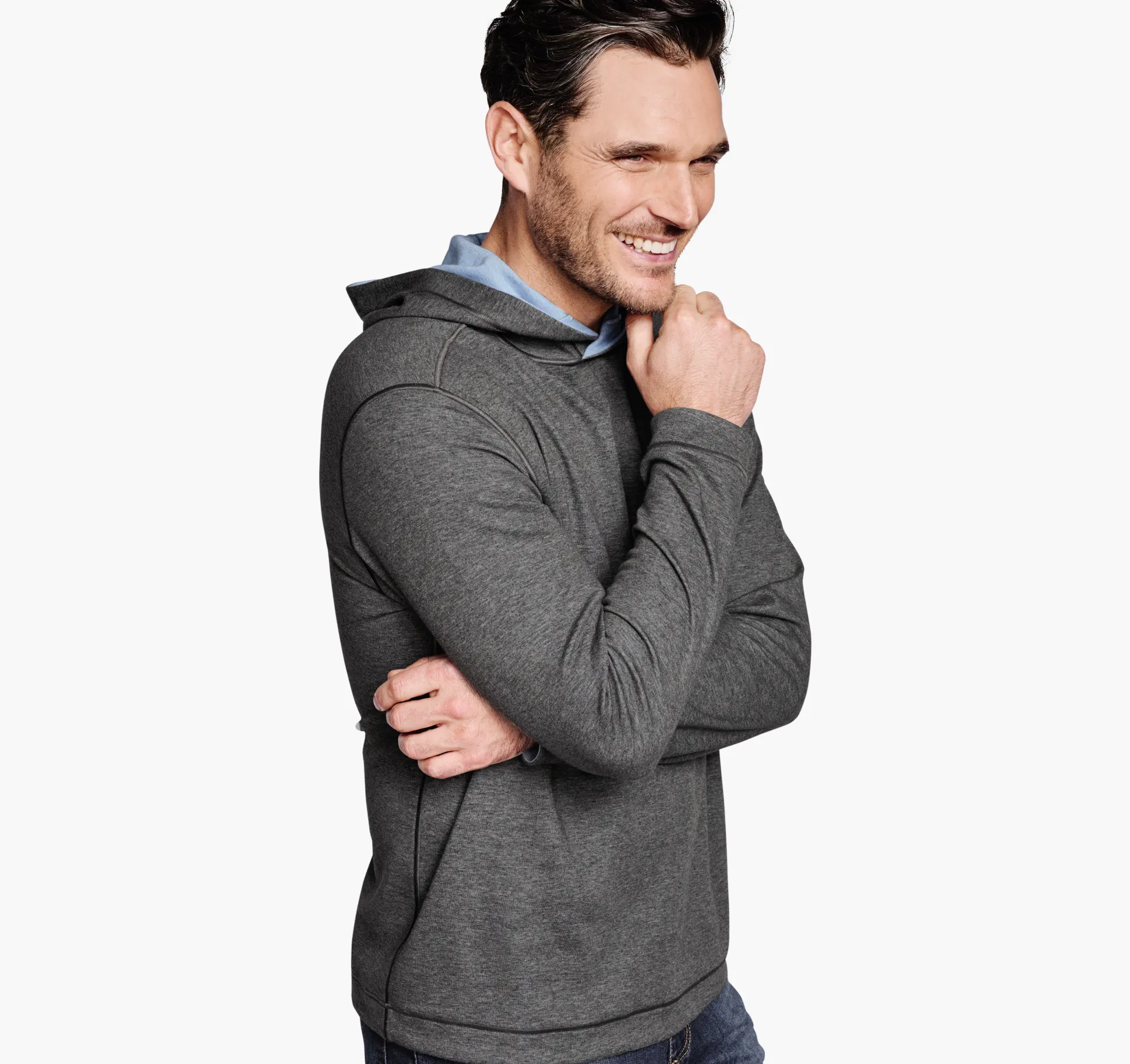Reversible Knit Hoodie