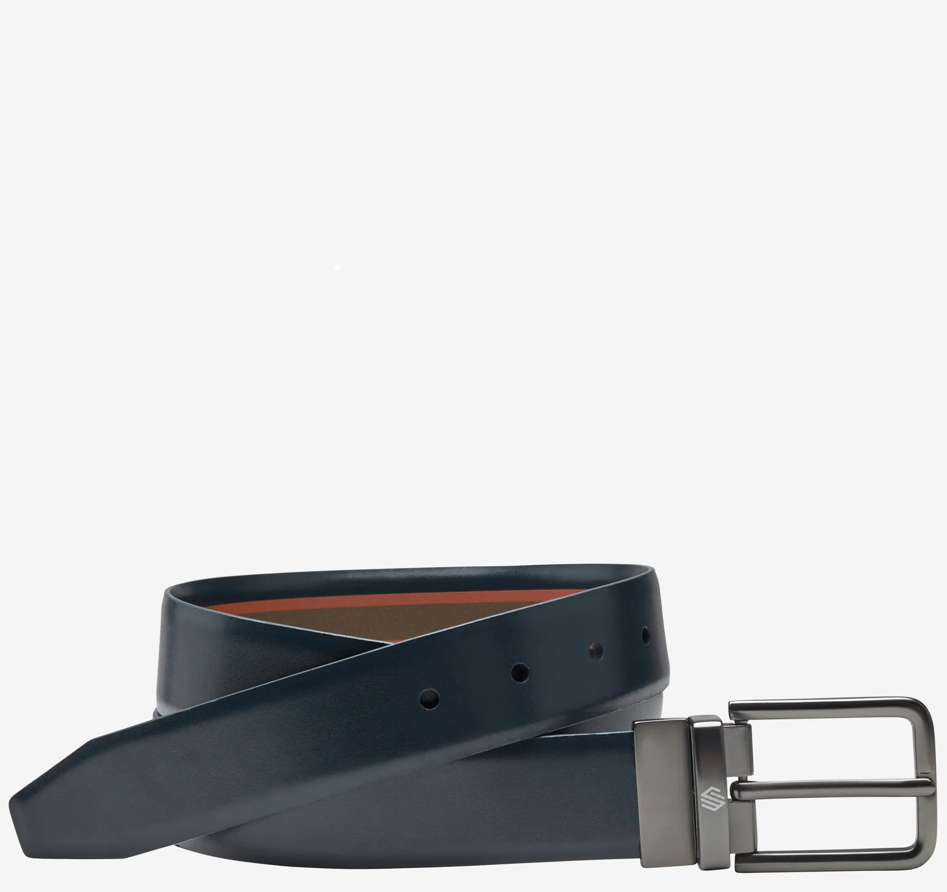 Reversible Printed Leather Belt