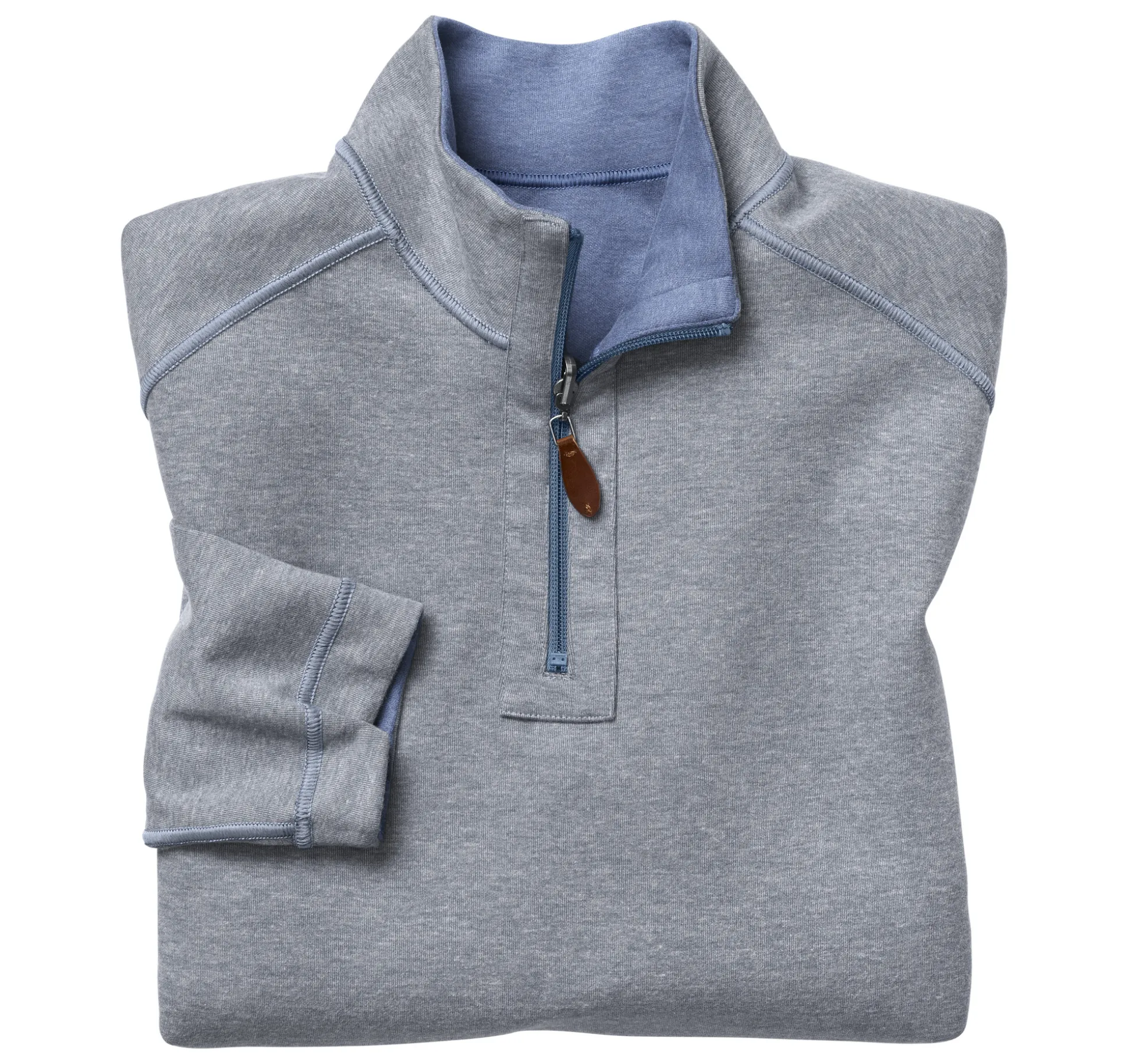 Reversible Solid Quarter-Zip