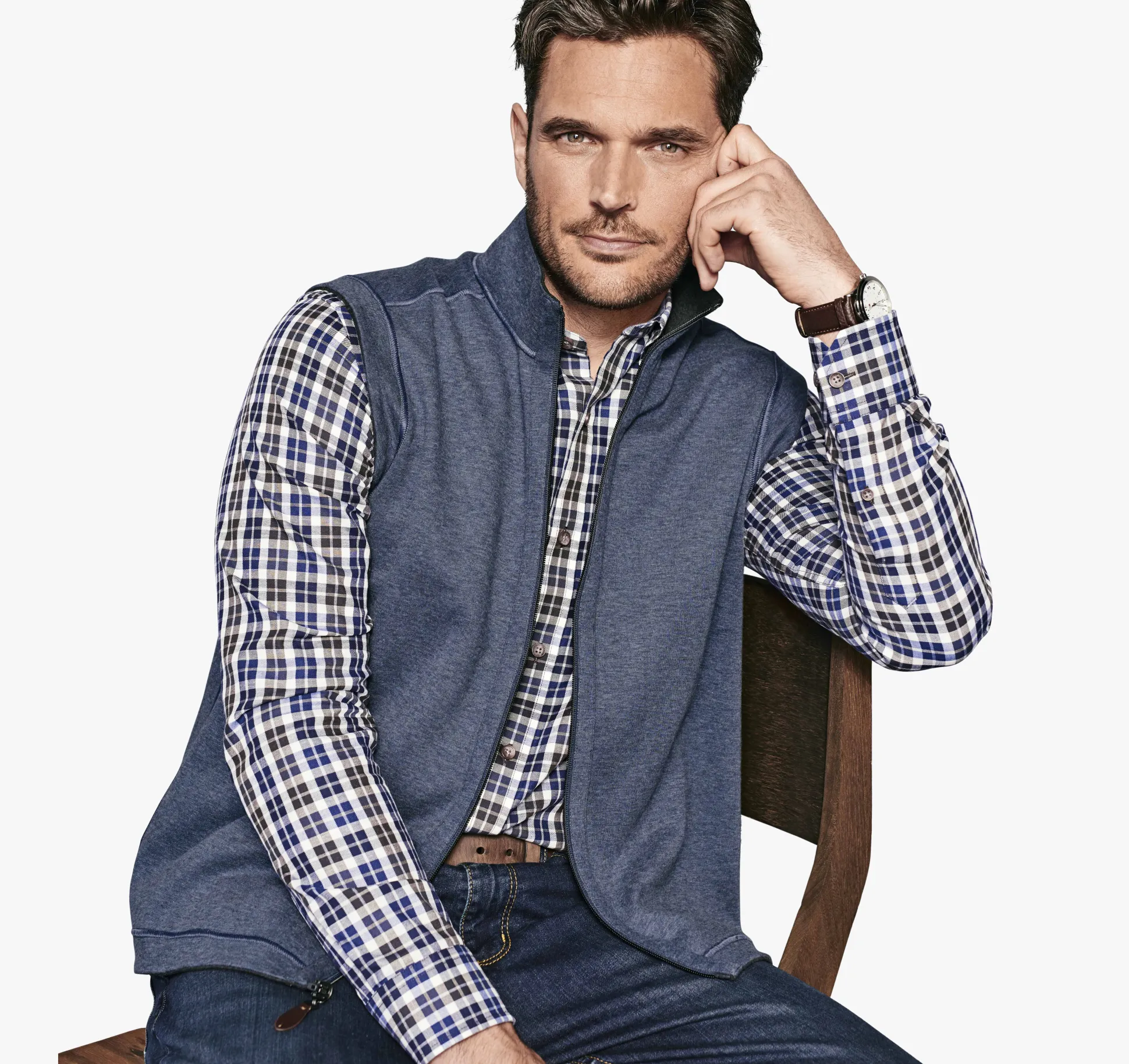 Reversible Solid Vest