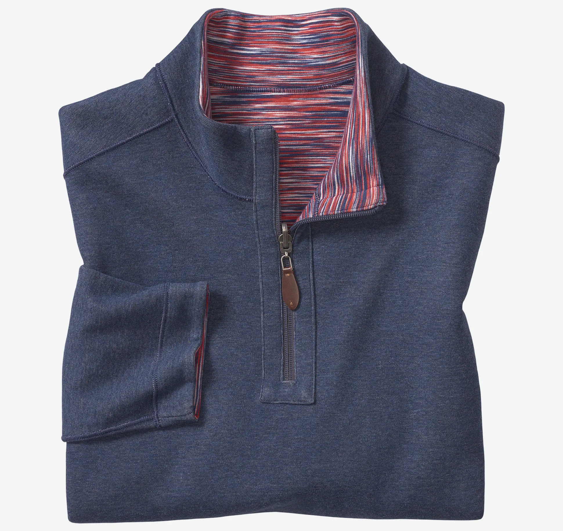 Reversible Space-Dyed Quarter-Zip