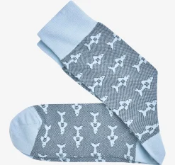 Shark Pindot Socks