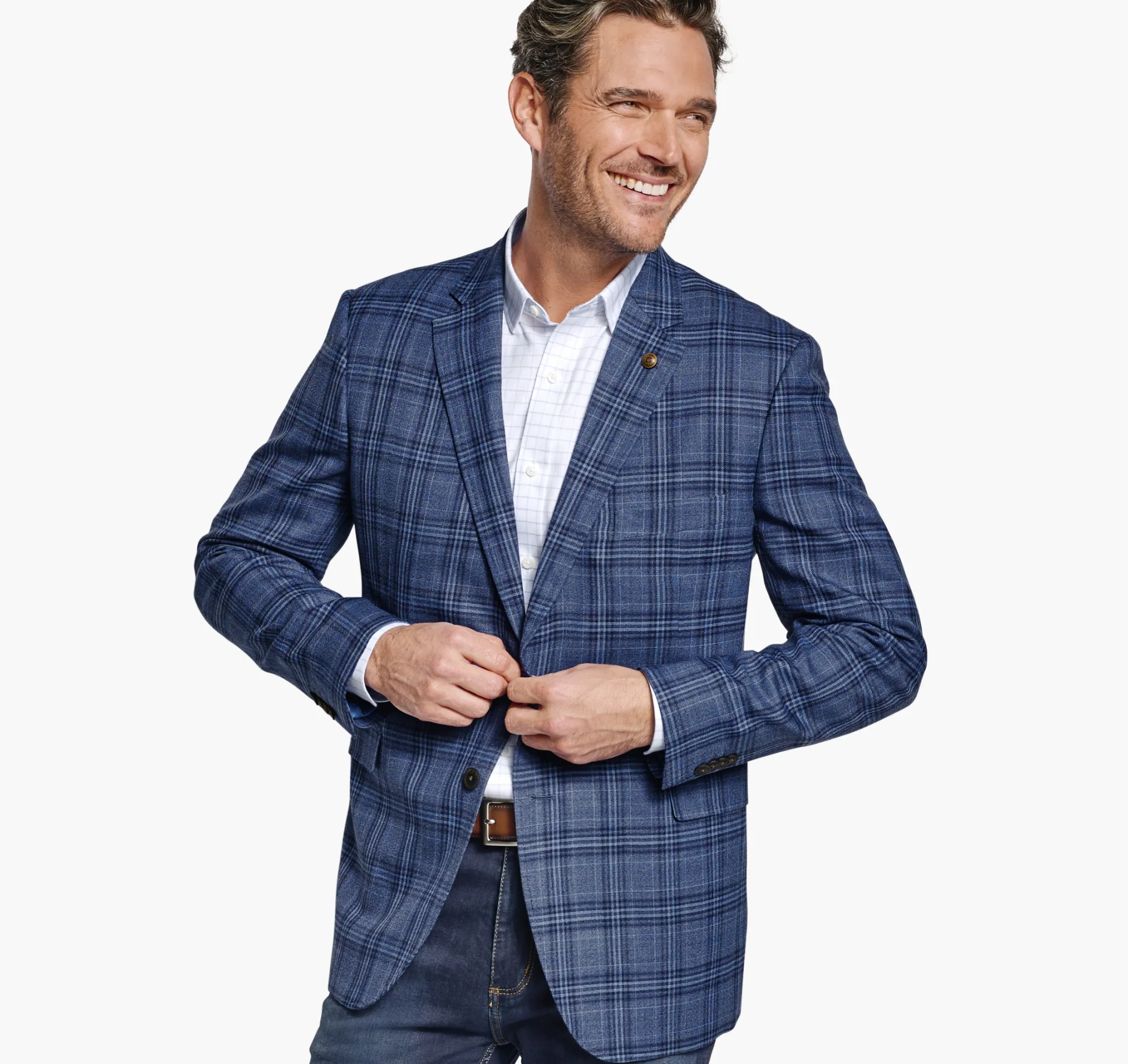 Small Glen Plaid Blazer