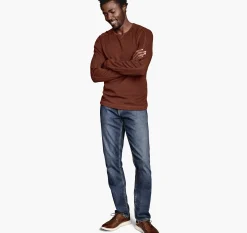 Split-Neck Pullover