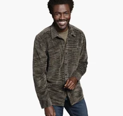 Striated Corduroy Shirt Jacket