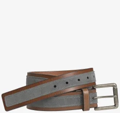 Suede Overlay Belt
