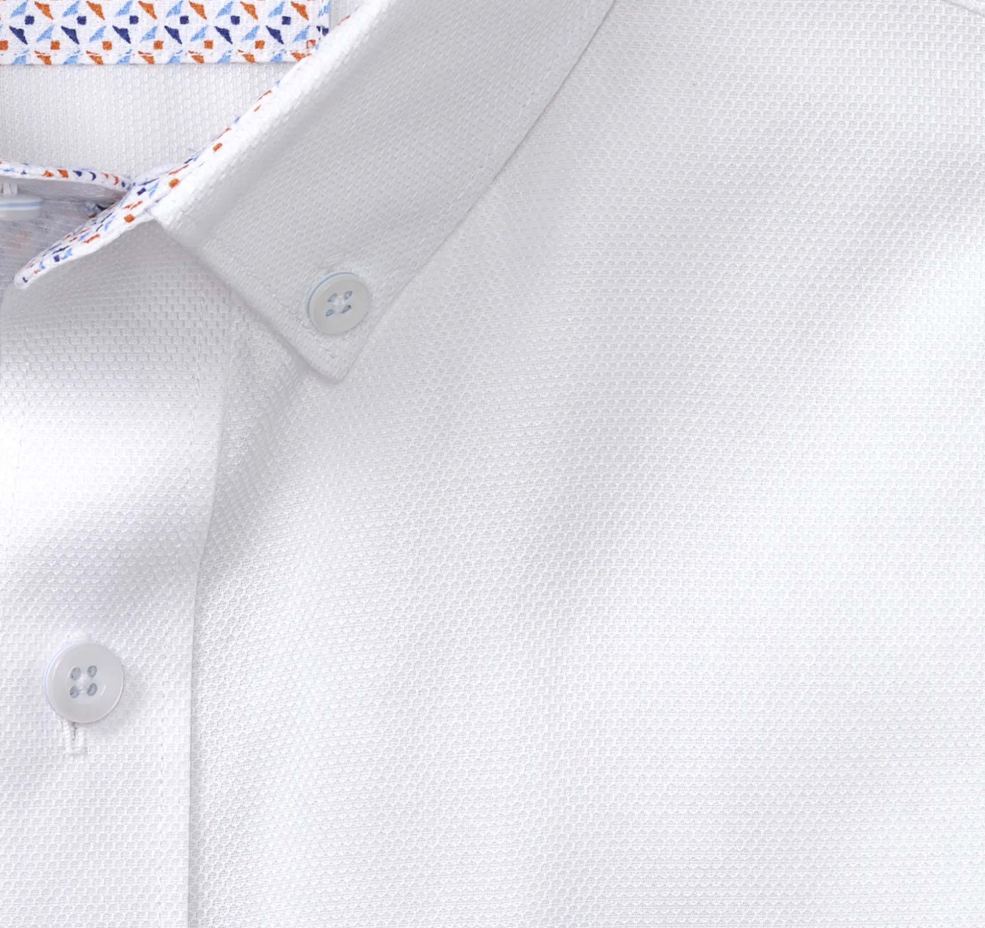 Textured Cotton Short-Sleeve Shirt