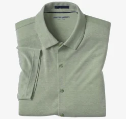 Vintage Birdseye Button-Front Shirt