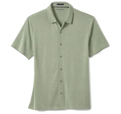 Vintage Birdseye Button-Front Shirt