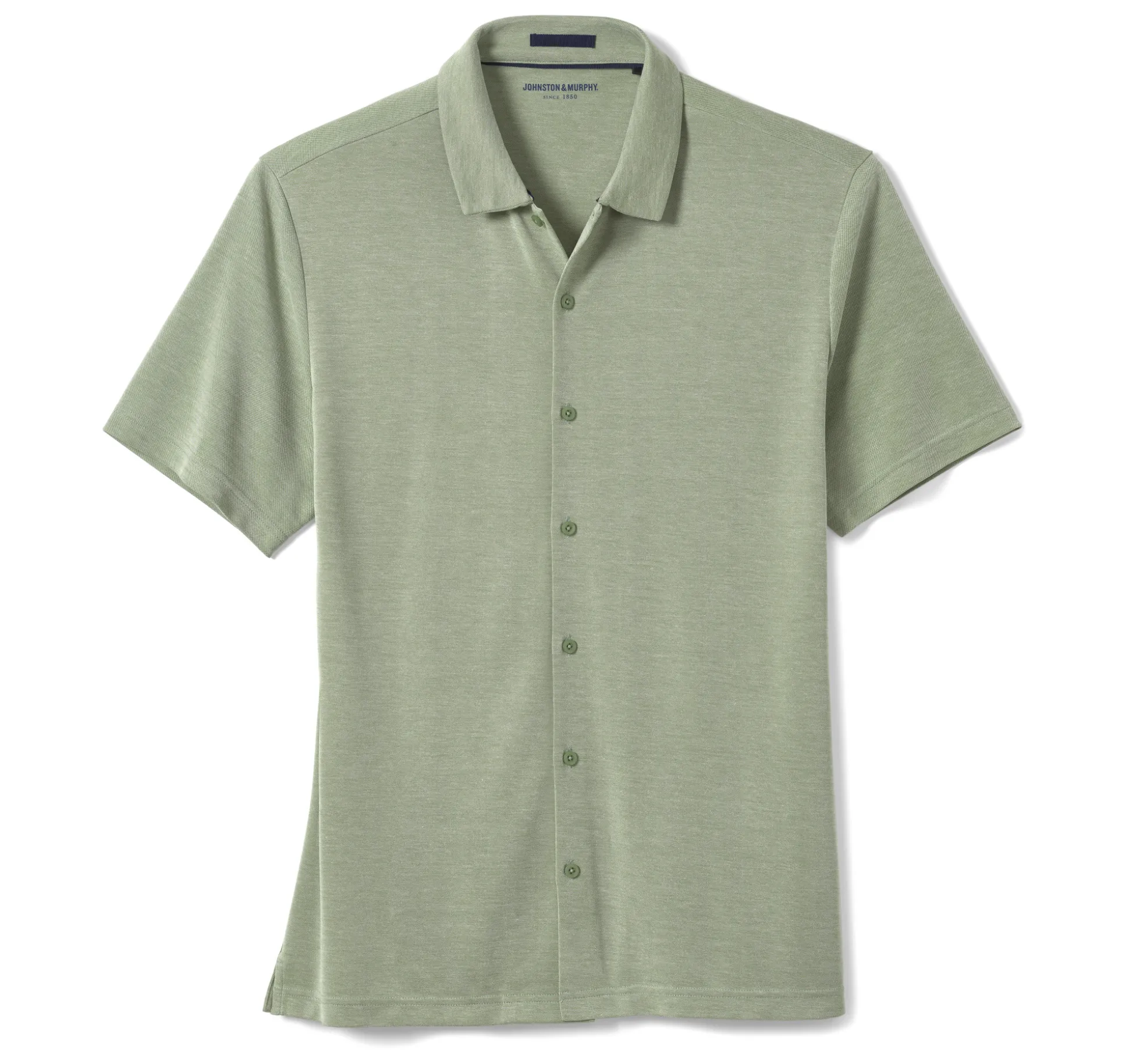 Vintage Birdseye Button-Front Shirt