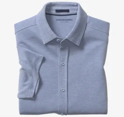 Vintage Birdseye Button-Front Shirt