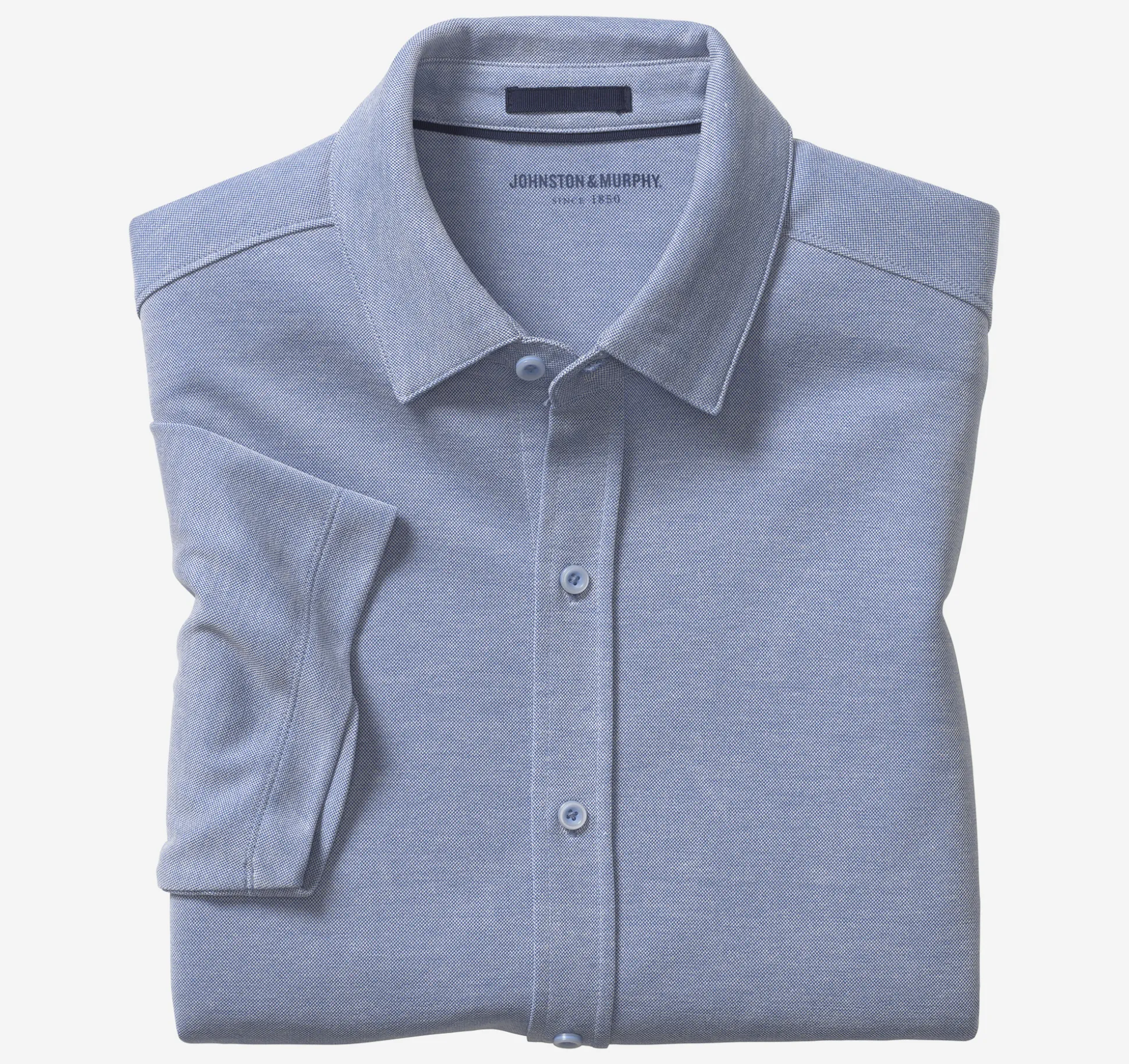 Vintage Birdseye Button-Front Shirt