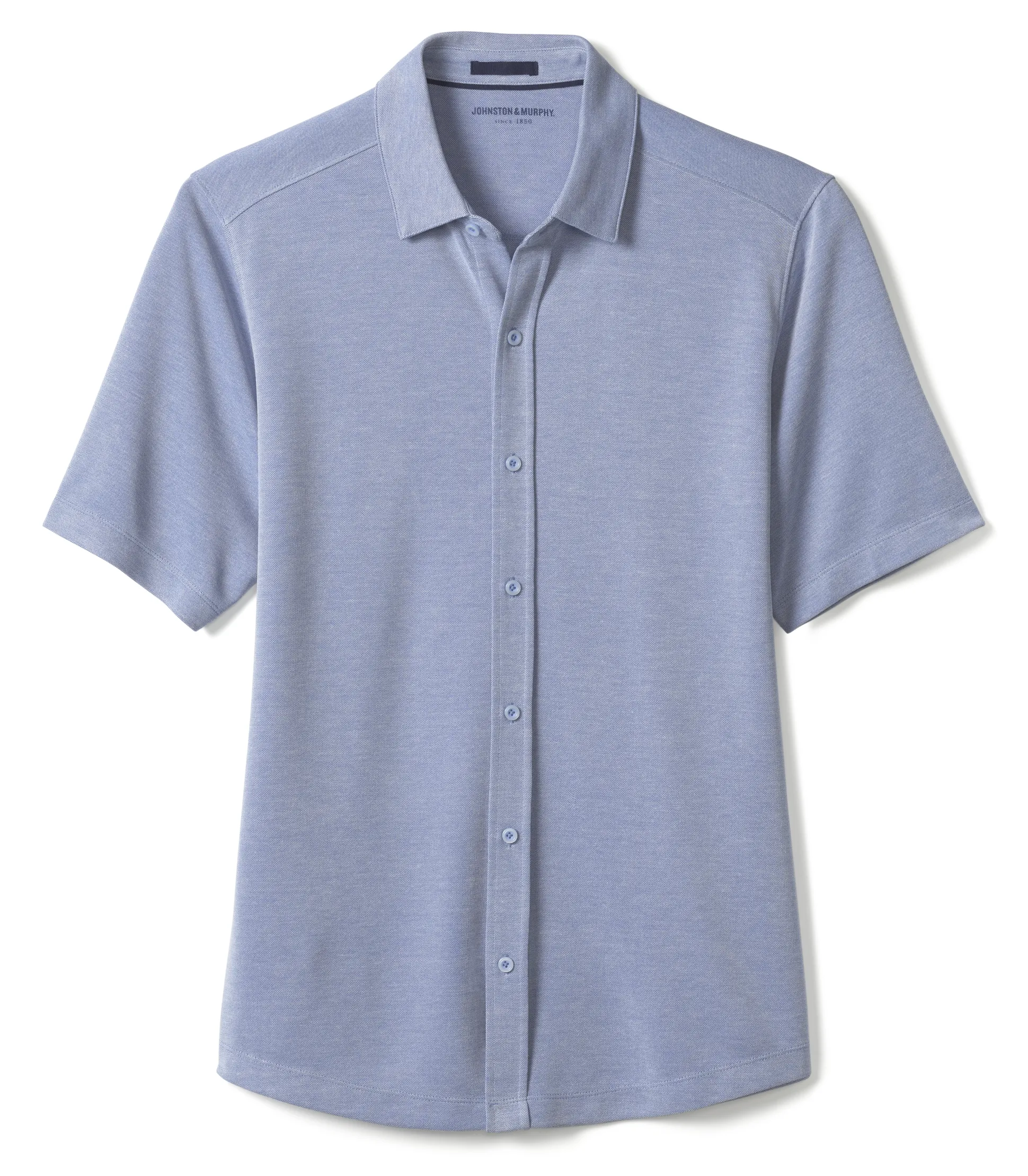 Vintage Birdseye Button-Front Shirt