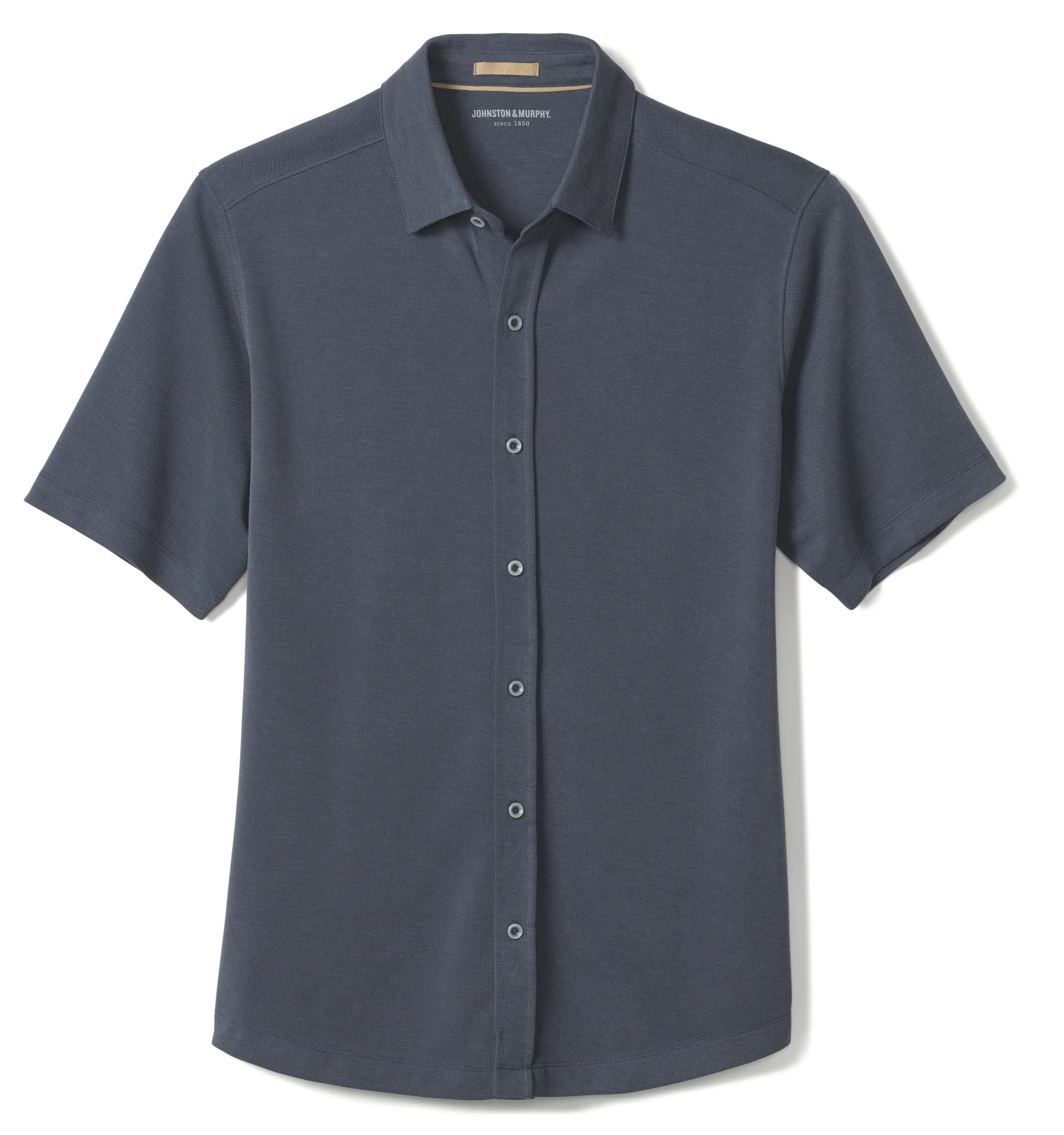 Vintage Birdseye Button-Front Shirt