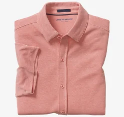 Vintage Birdseye Button-Front Shirt