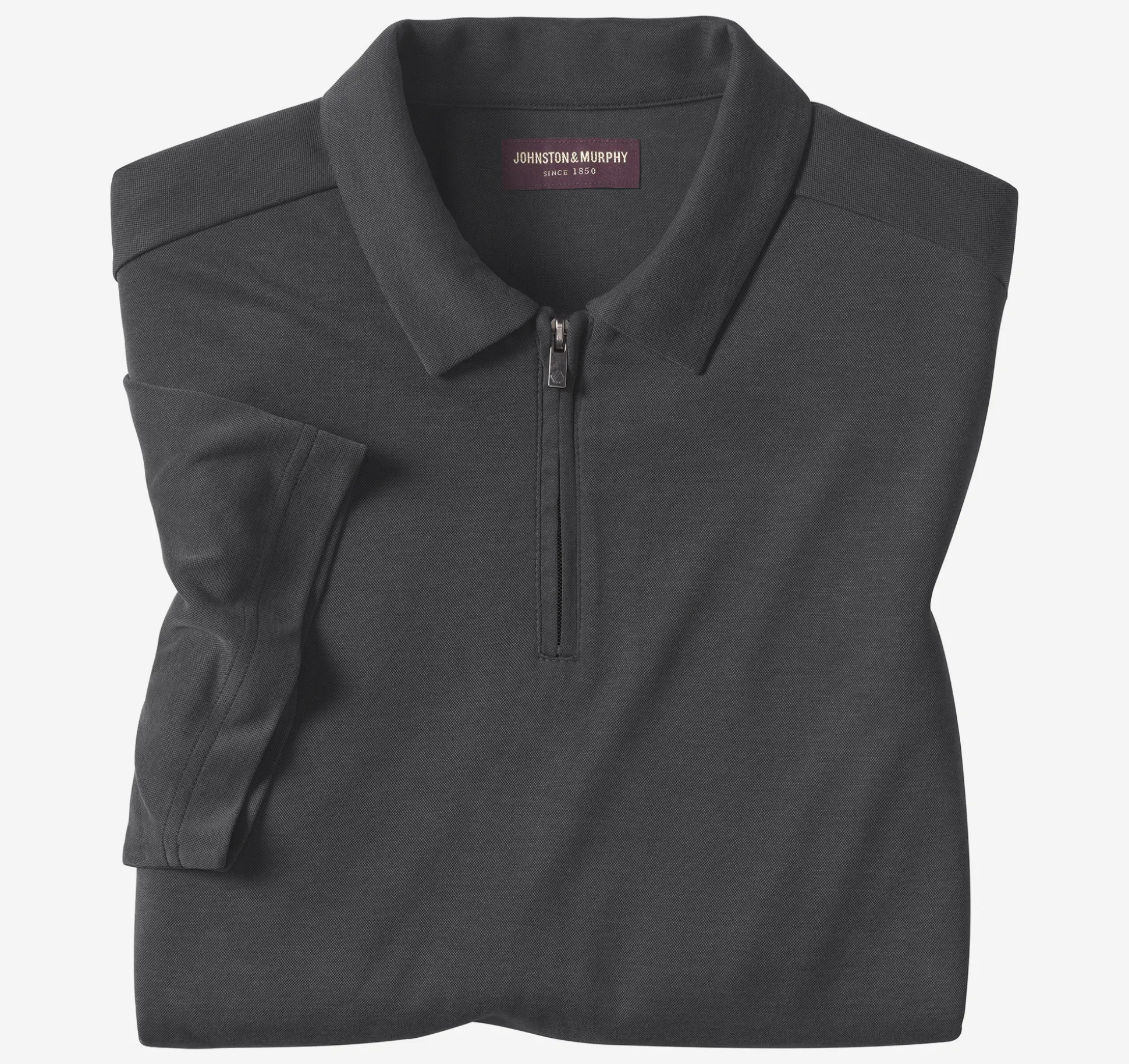 Vintage Birdseye Zip Polo