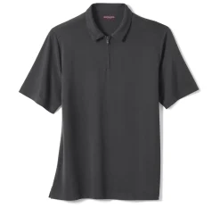 Vintage Birdseye Zip Polo