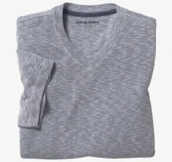 Vintage Slub V-Neck Tee