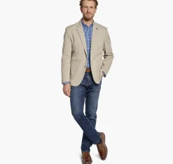 Washed Cotton Blazer