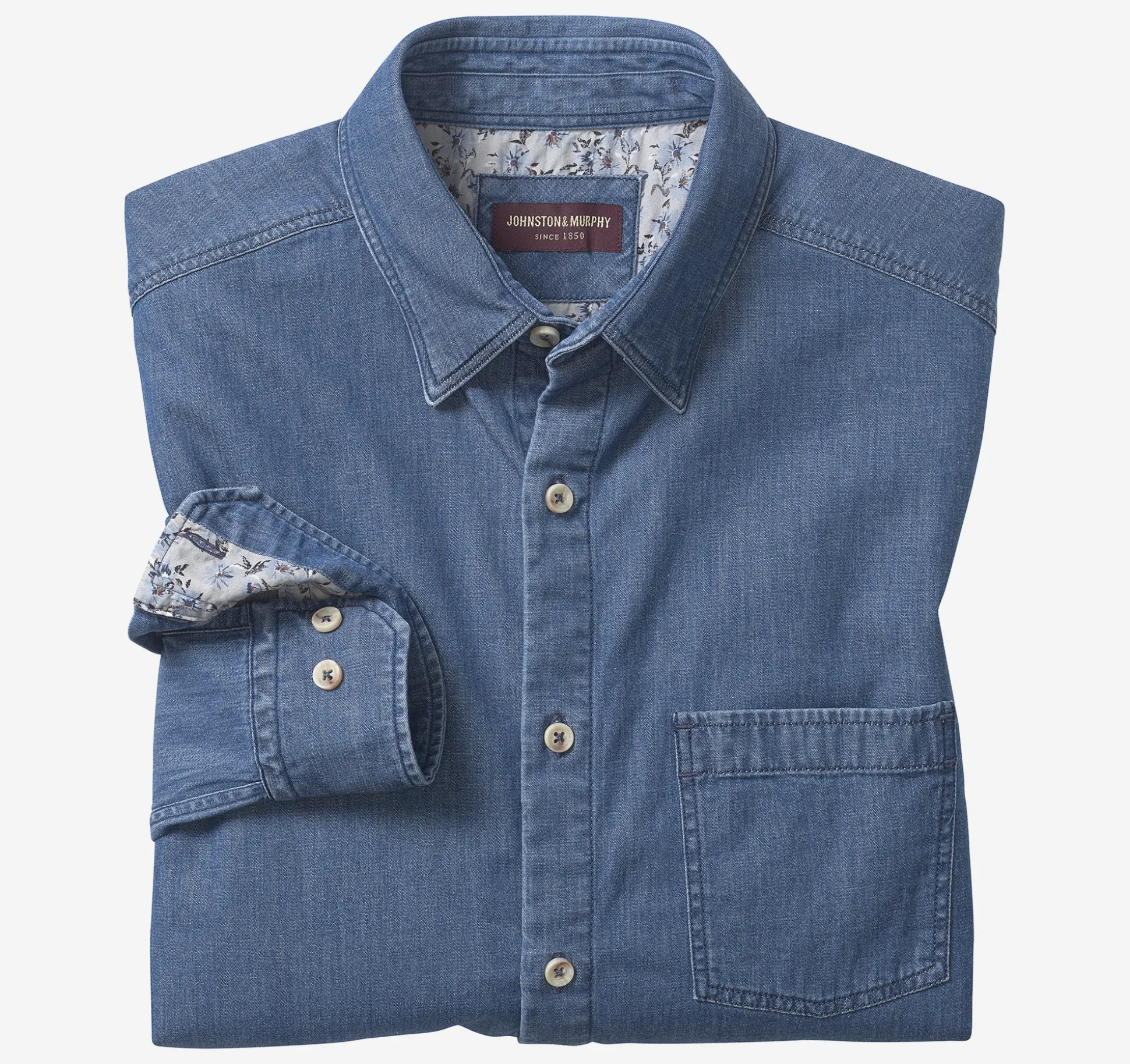 Washed Denim Shirt