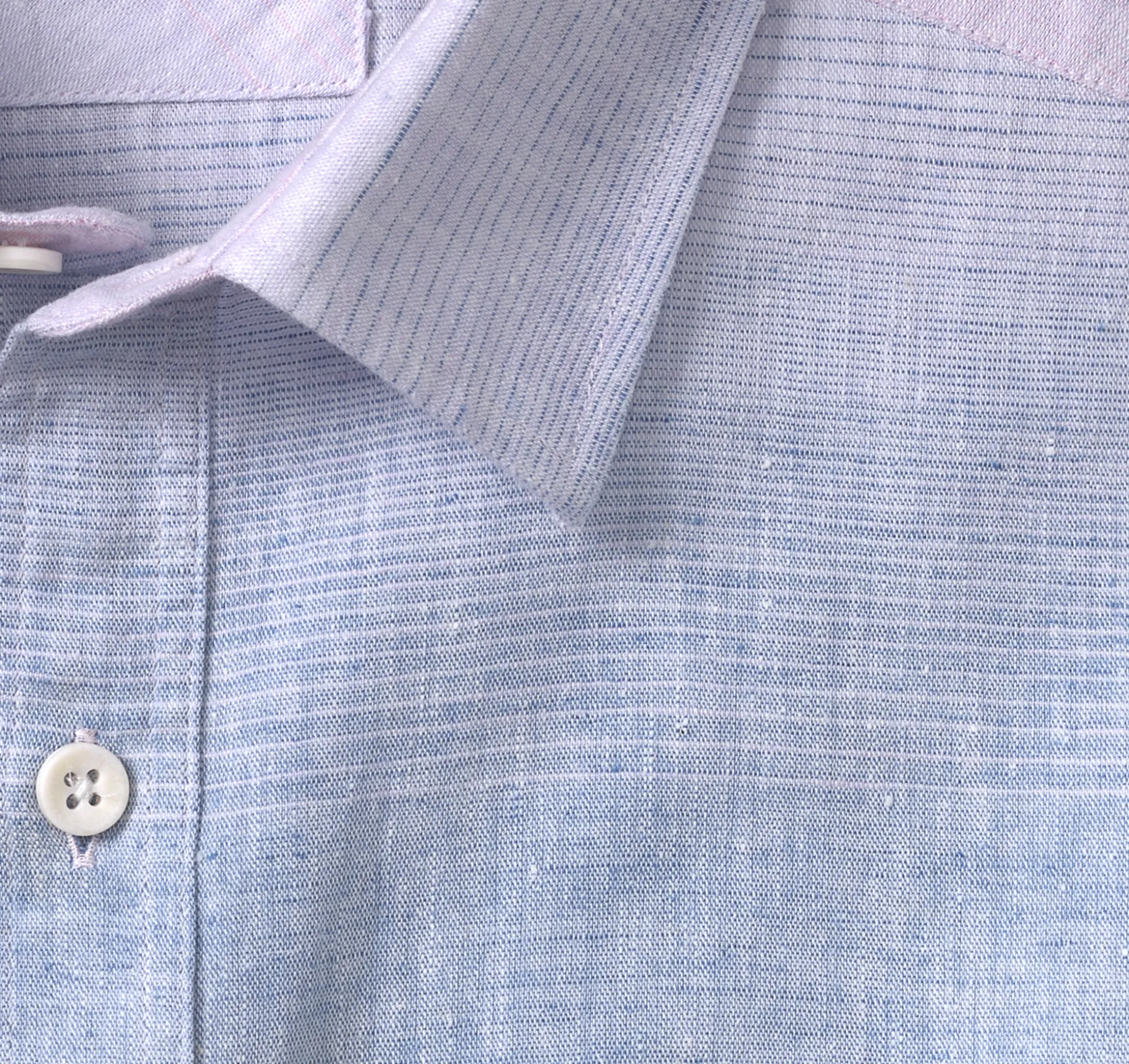 Washed Linen-Blend Shirt