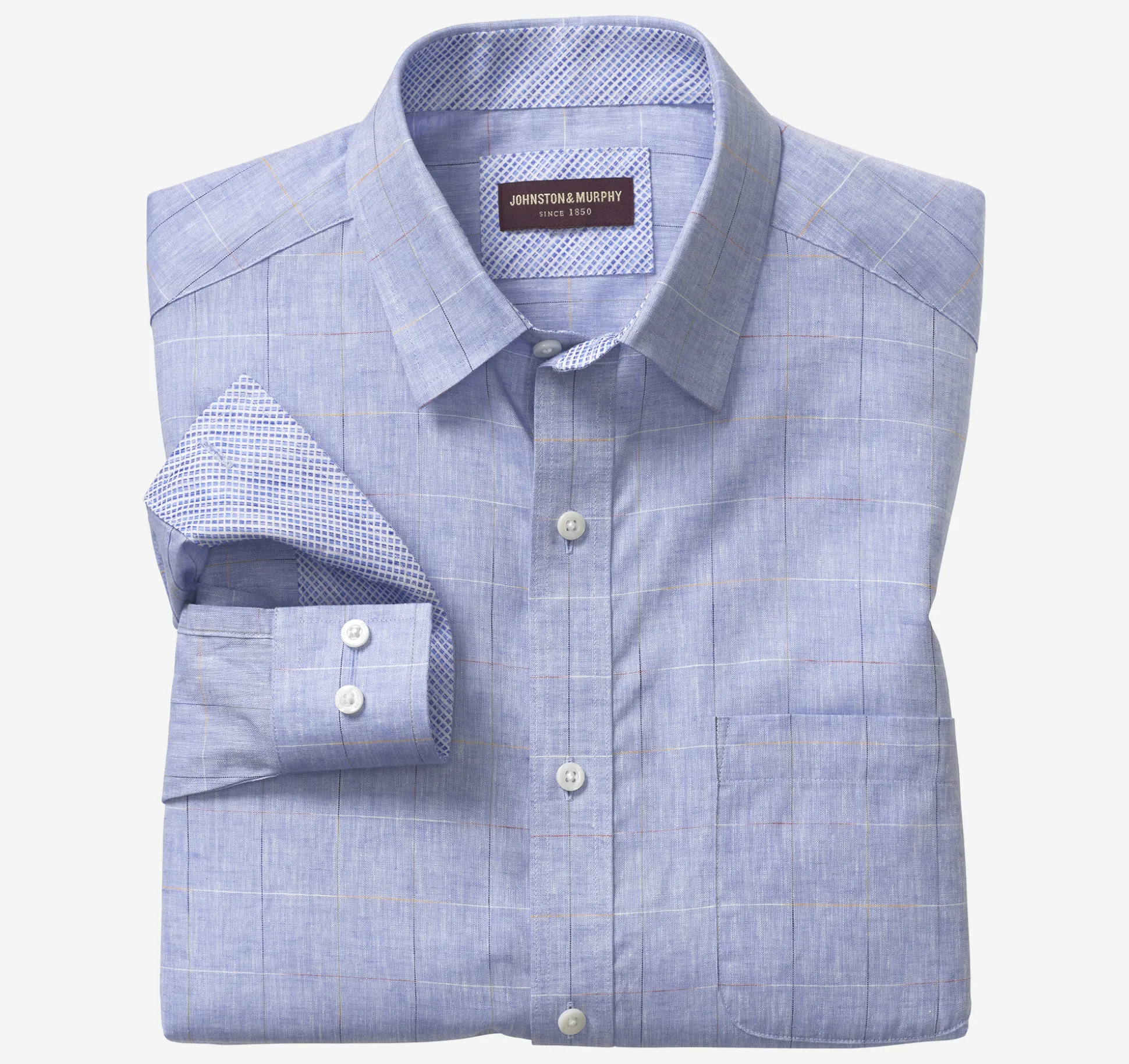 Washed Linen-Blend Shirt