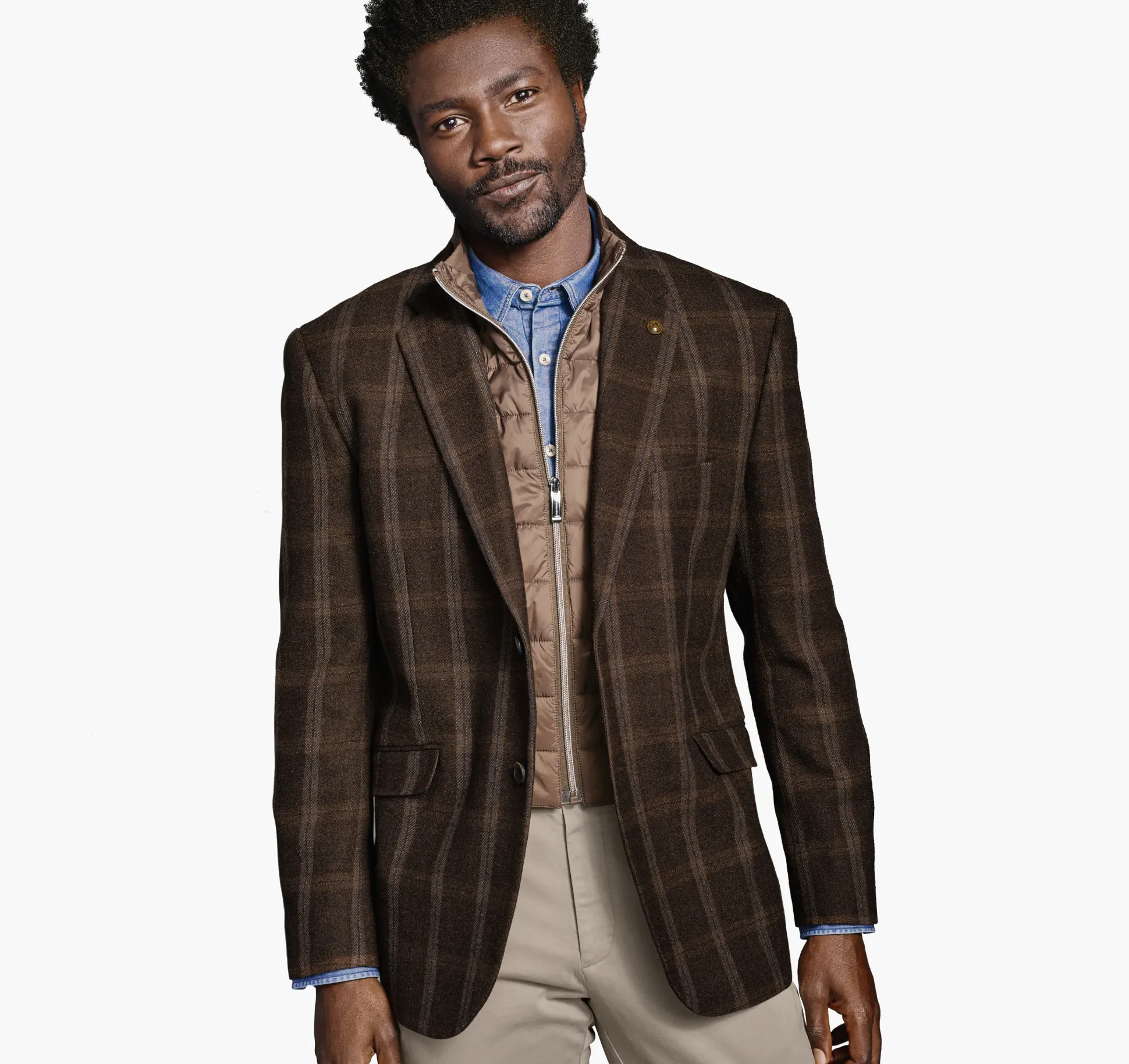 Wool Bib Blazer
