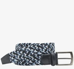 Woven Stretch-Knit Belt