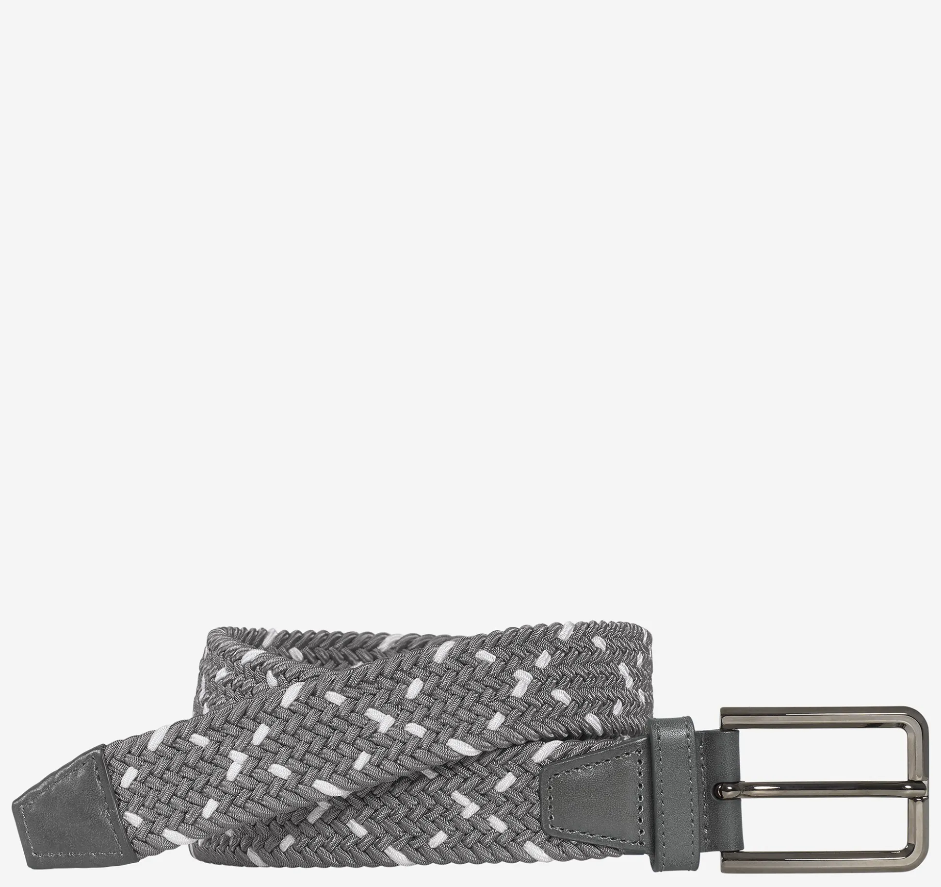 Woven Stretch-Knit Belt