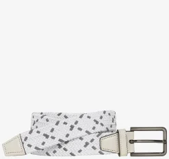Woven Stretch-Knit Belt