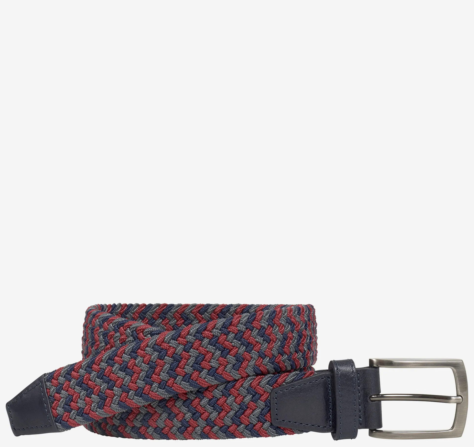 Woven Stretch-Knit Belt