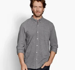 XC Flex® Birdseye Long-Sleeve Knit Shirt