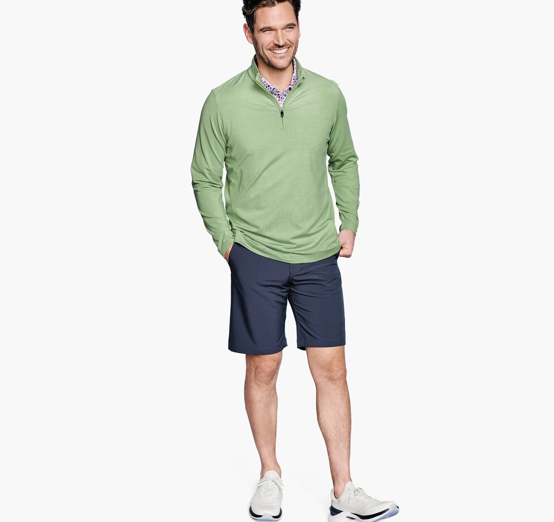 XC4® Heathered Performance Quarter-Zip