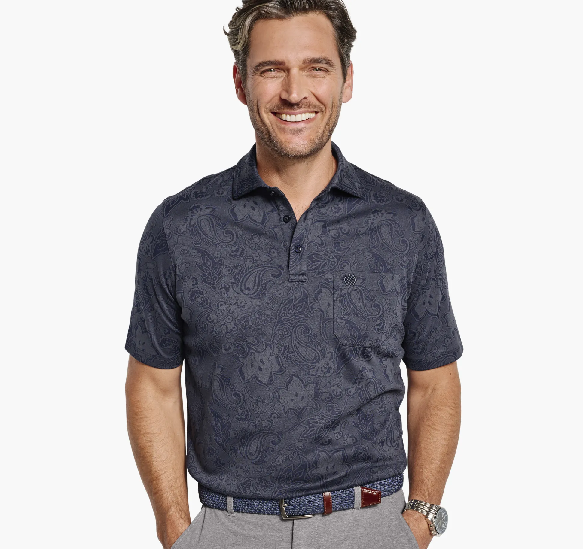 XC4® Jacquard Performance Polo