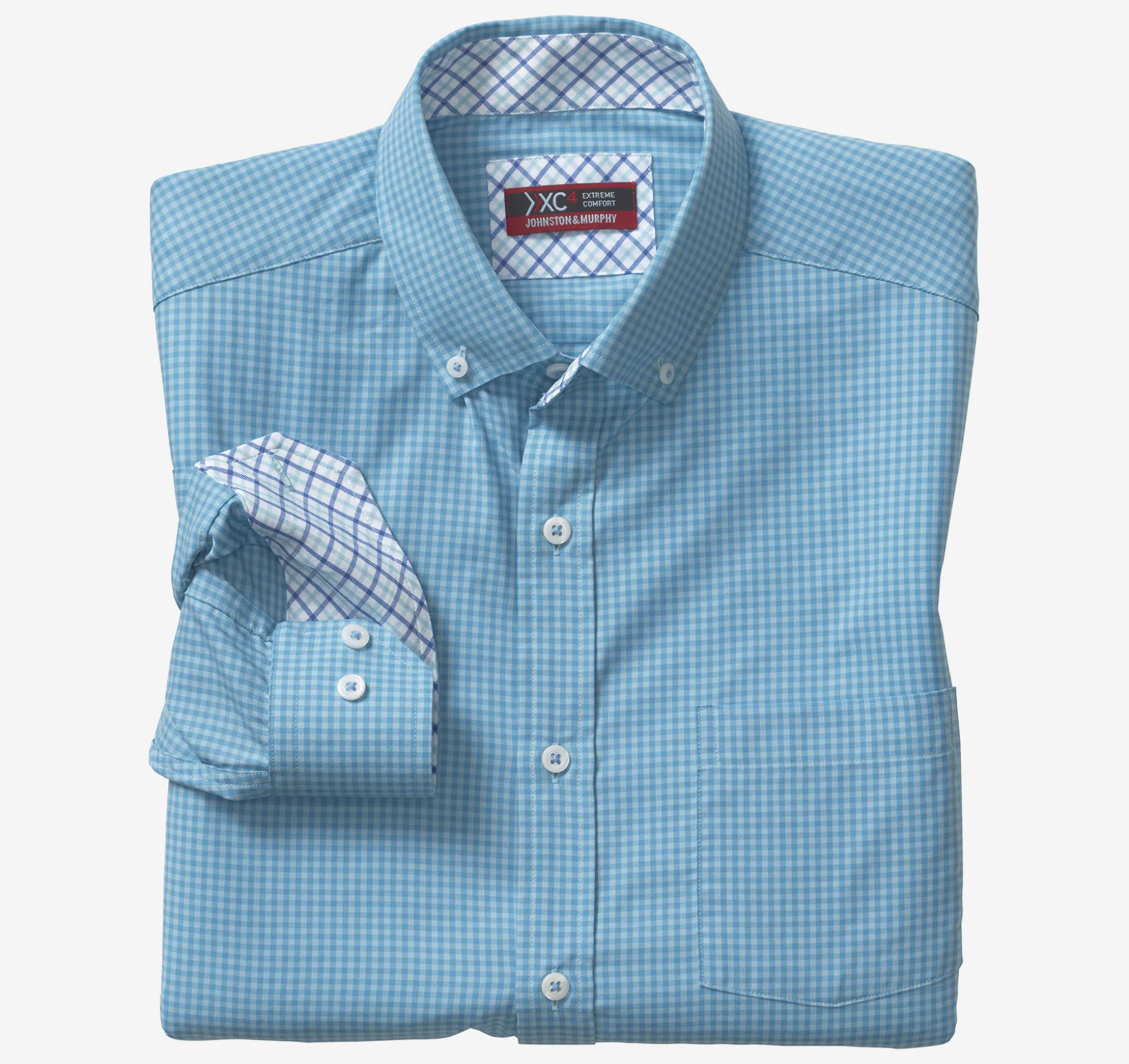 XC4® Long-Sleeve Stretch-Woven Shirt