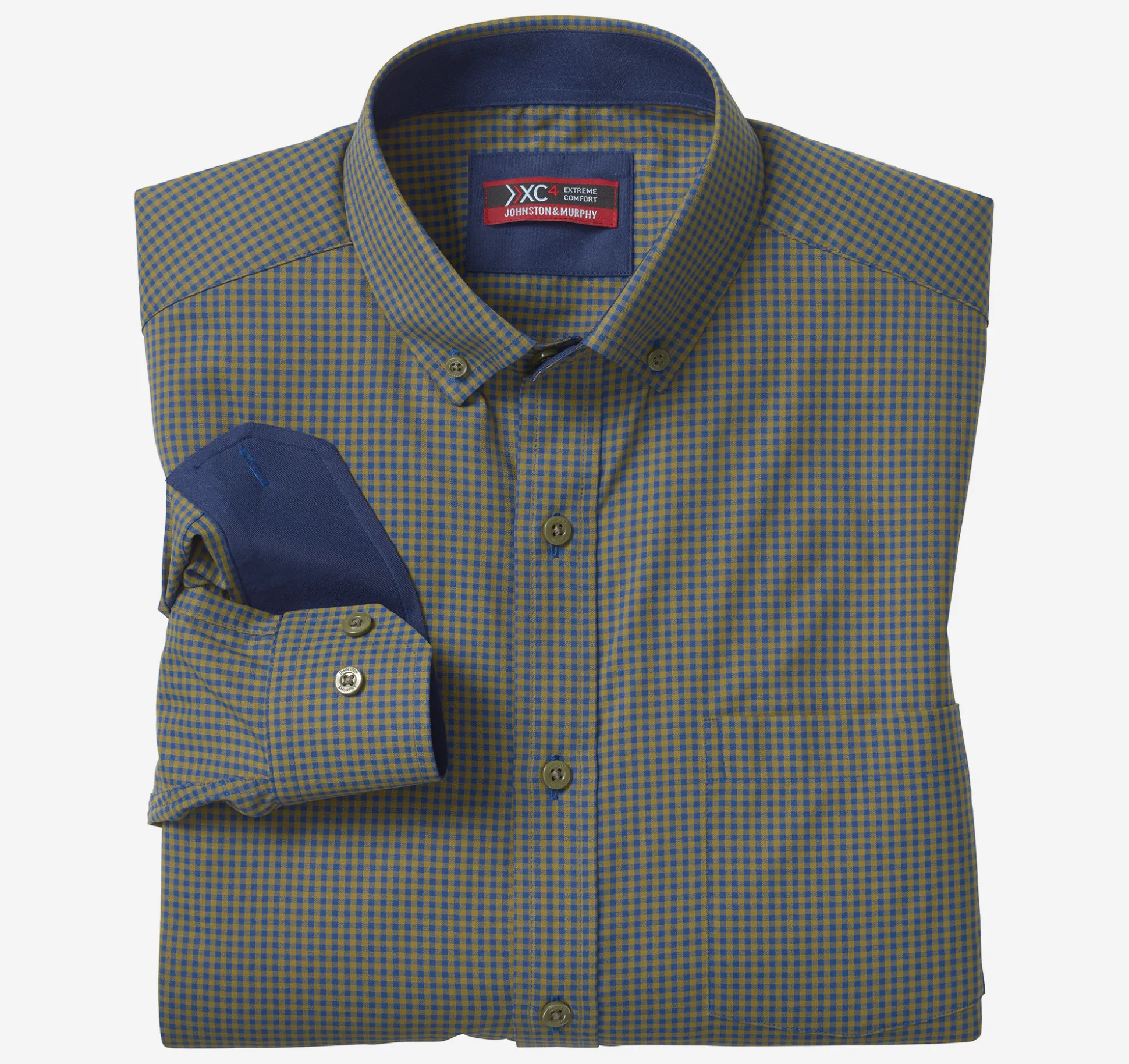 XC4® Long-Sleeve Stretch-Woven Shirt