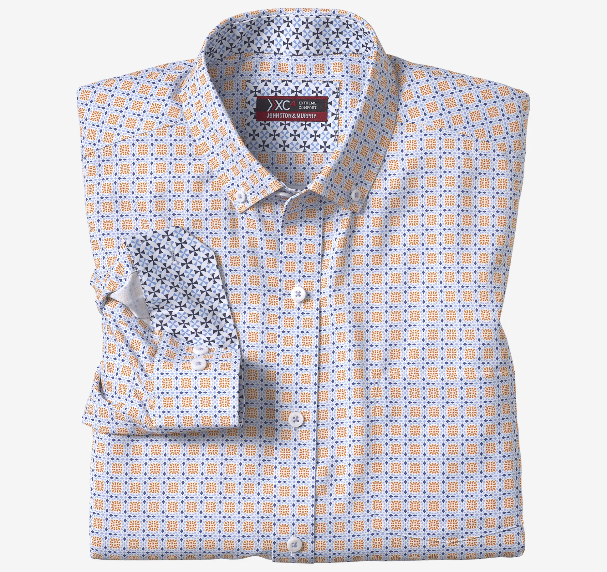 XC4® Long-Sleeve Stretch-Woven Shirt