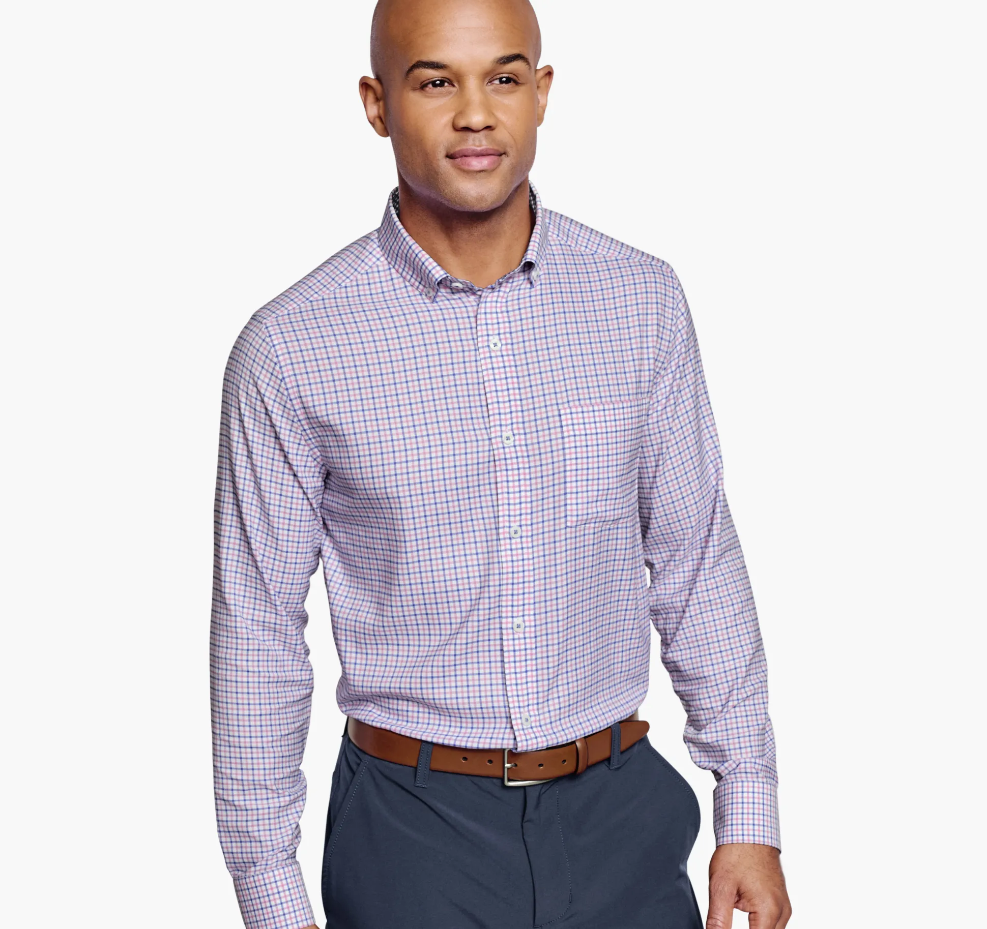 XC4® Long-Sleeve Stretch-Woven Shirt